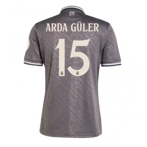 Fotballdrakt Herre Real Madrid Arda Guler #15 Tredjedrakt 2024-25 Kortermet